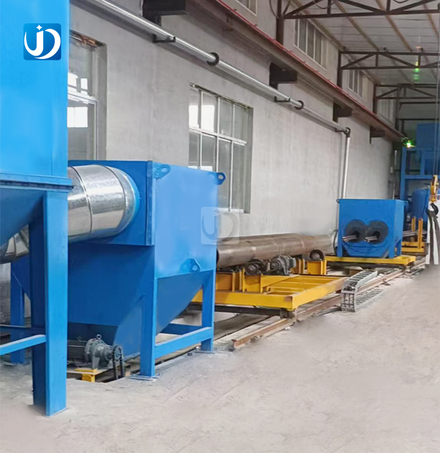 tunnel shot blasting machine